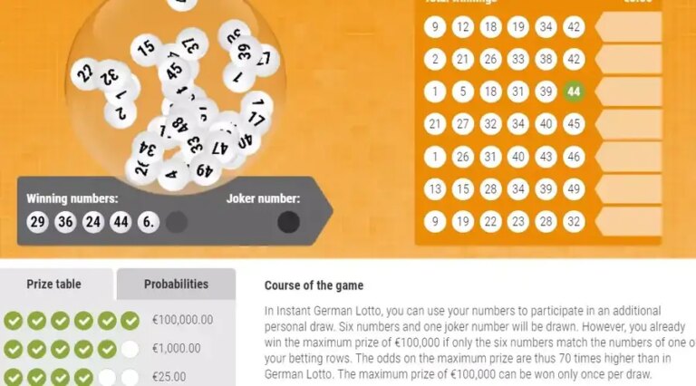 Instant German Lotto
