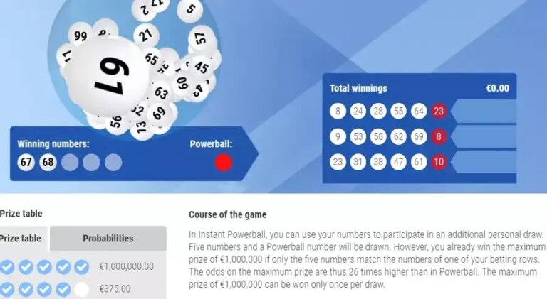 Instant Powerball