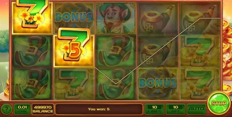 Irish Lucky Wheel