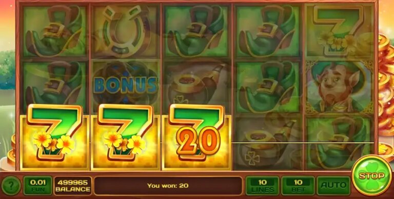 Irish Lucky Wheel