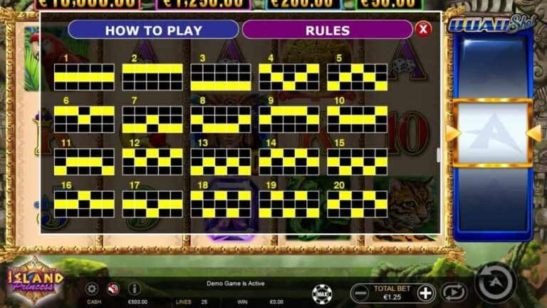 Island Princess Quad Shot
