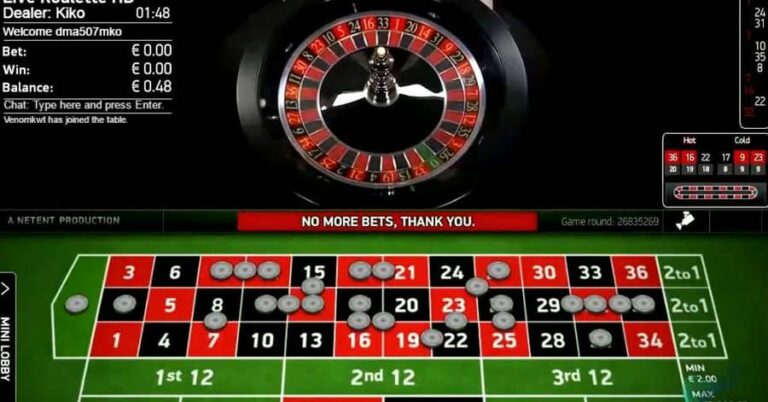 Italian Roulette Live Casino (NetEnt)