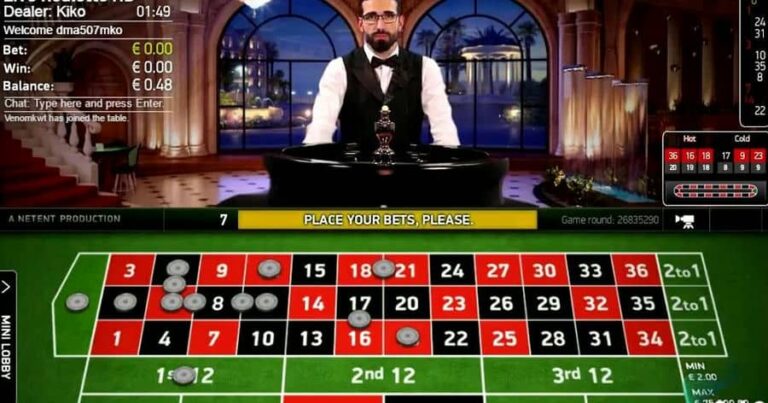 Italian Roulette Live Casino (NetEnt)