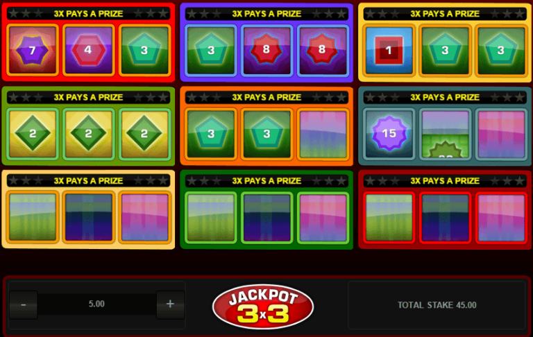 Jackpot 3×3