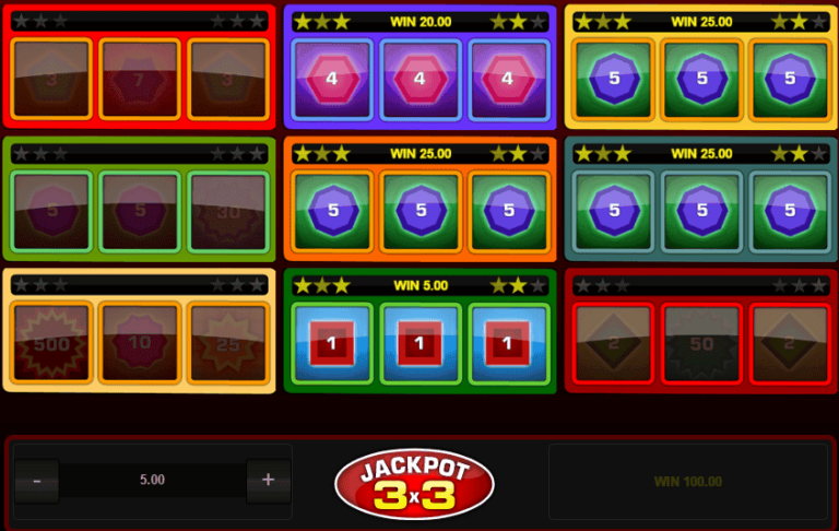 Jackpot 3×3