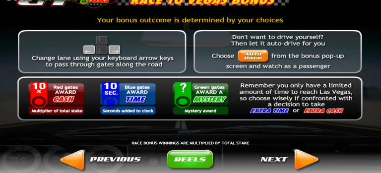 Jackpot GT Race to Vegas