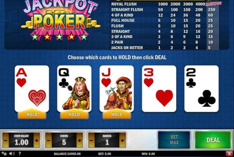 Jackpot Poker (Play’n Go)