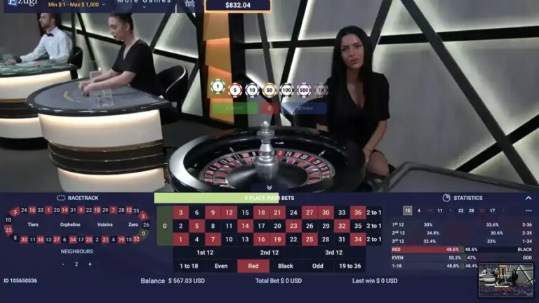 Jackpot Roulette (Ezugi)