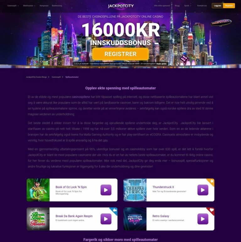 JackpotCity Casino