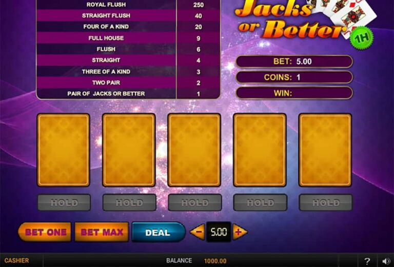 Jacks Or Better (GVG)