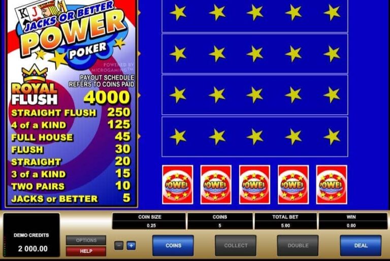 Jacks or Better MH (Microgaming)