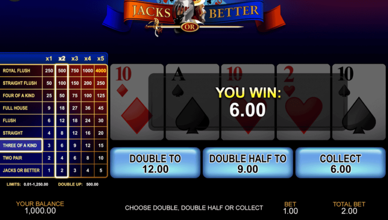 Jacks or Better (Playtech)