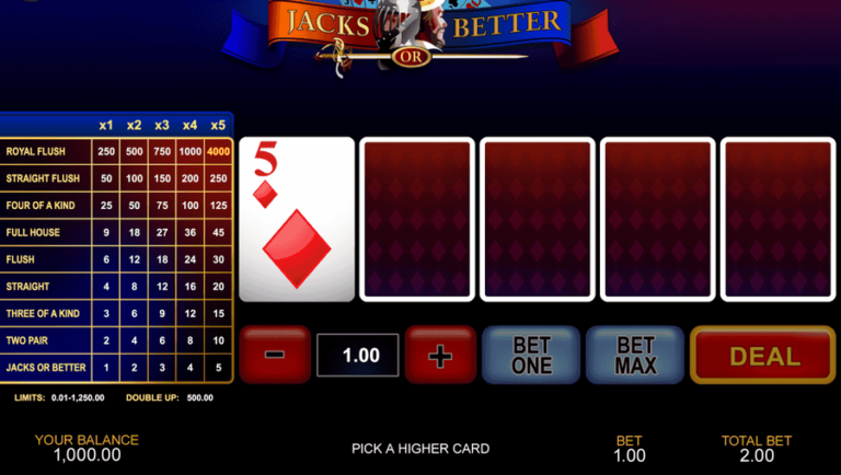 Jacks or Better (Playtech)
