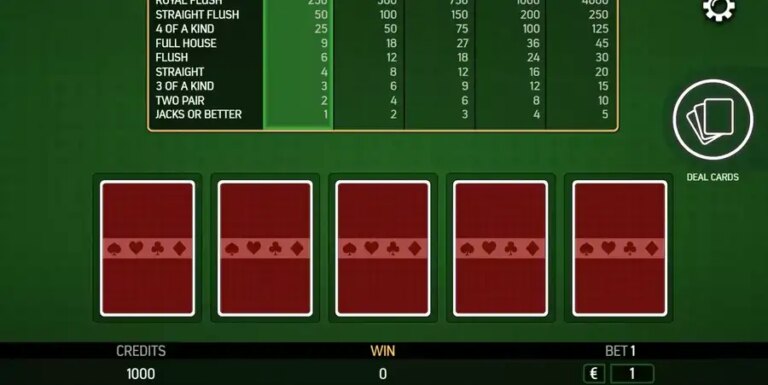 Jacks or better (FBM Digital Systems)