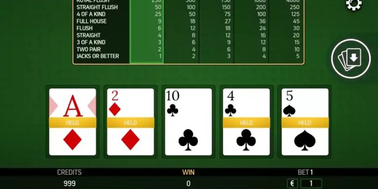 Jacks or better (FBM Digital Systems)