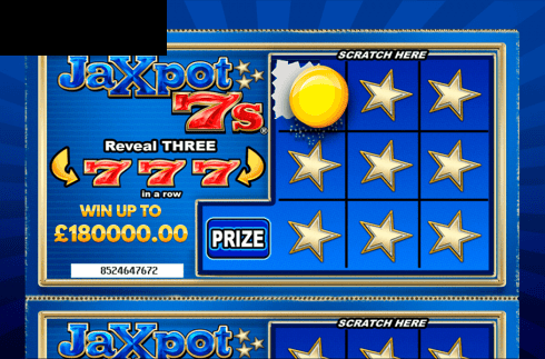 Jaxpot 7s Scratcher