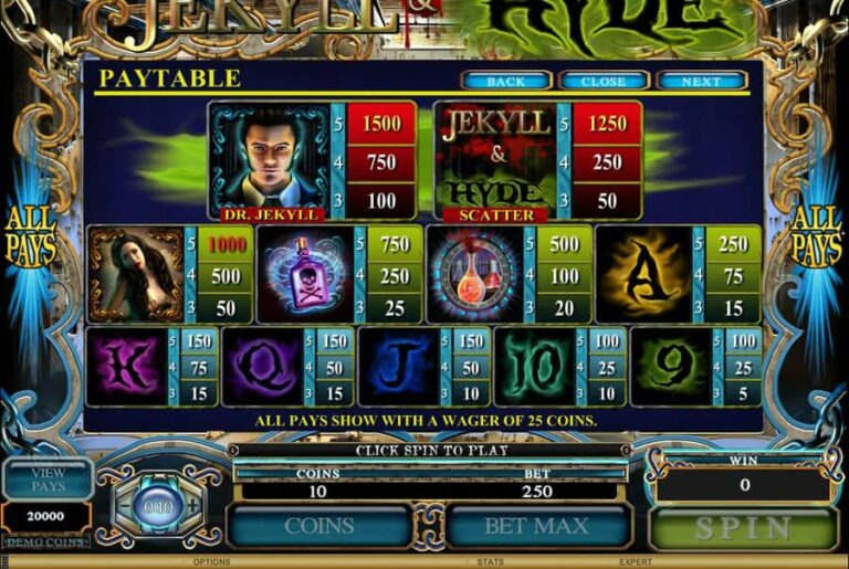 Jekyll And Hyde (Microgaming)