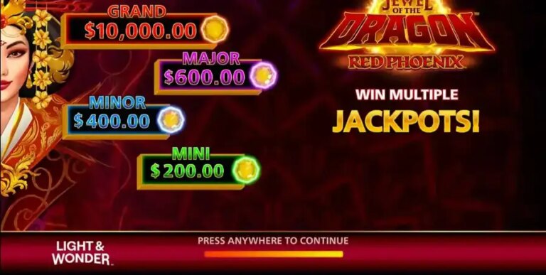 Jewel of the Dragon Red Phoenix