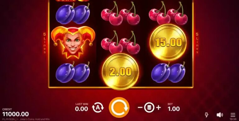 Joker Coins Hold and Win