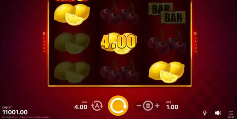 Joker Coins Hold and Win