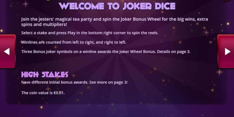Joker Dice (Air Dice)