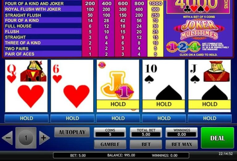 Joker Multitimes Poker