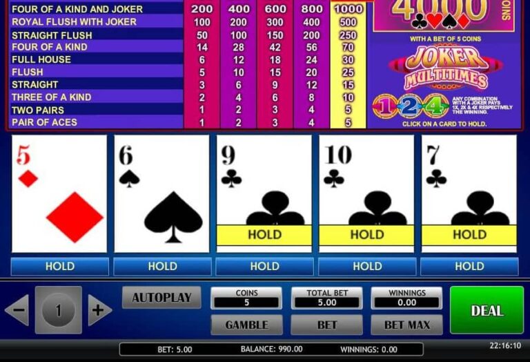 Joker Multitimes Poker