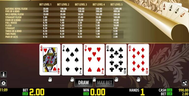 Joker Poker Aces HD