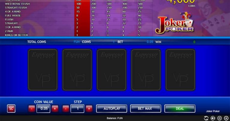 Joker Poker (Espresso Games)