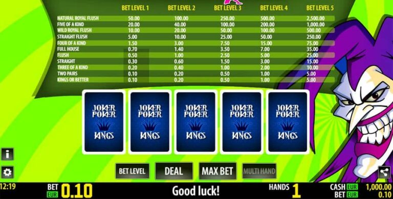 Joker Poker Kings HD