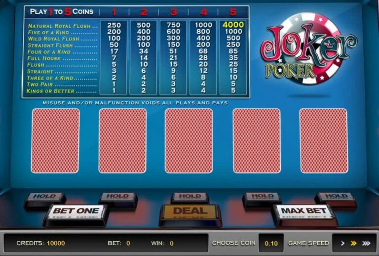 Joker Poker (Nucleus Gaming)