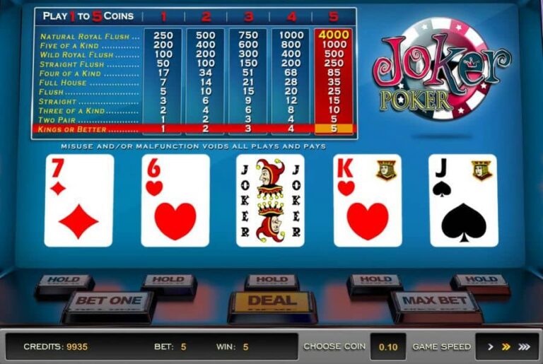 Joker Poker (Nucleus Gaming)