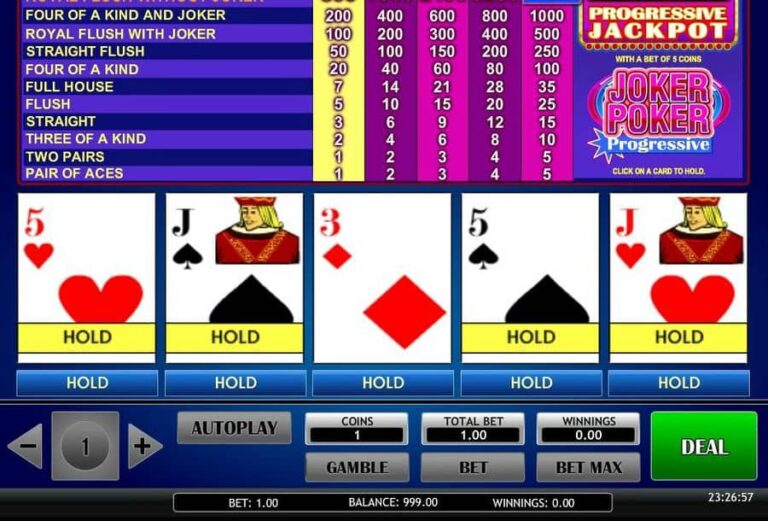 Joker Poker Progressive (iSoftBet)