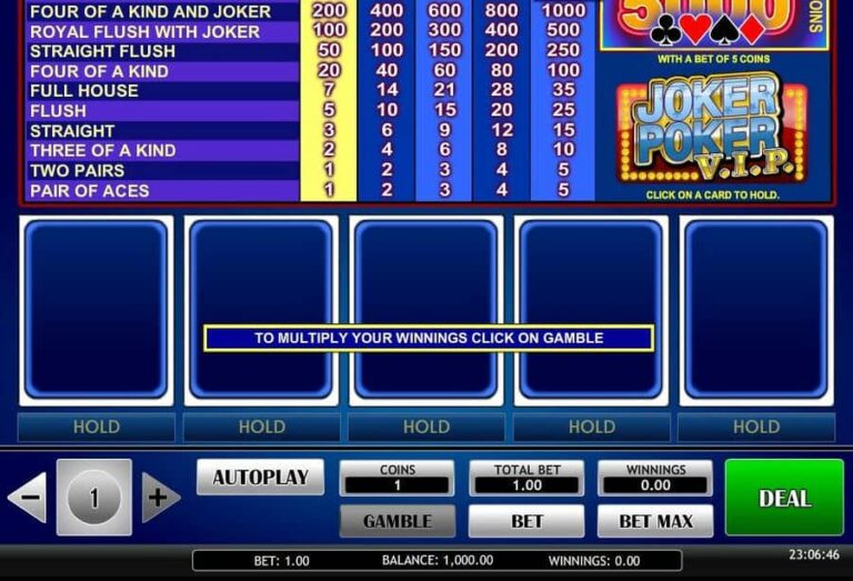 Joker Poker VIP (iSoftBet)