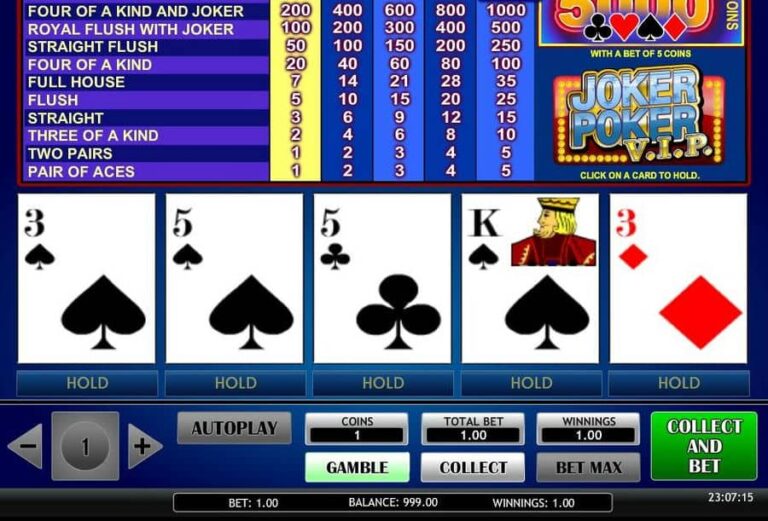 Joker Poker VIP (iSoftBet)