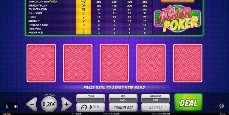Joker Poker (iSoftBet)