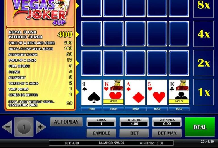 Joker Vegas 4 Up