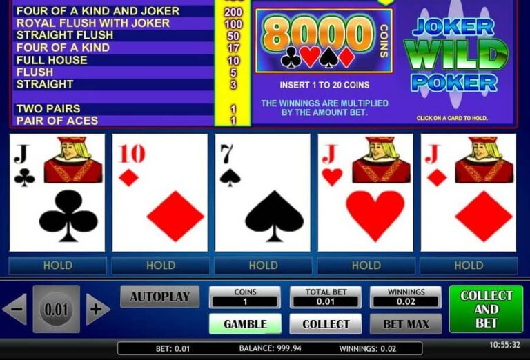 Joker Wild Poker (iSoftBet)