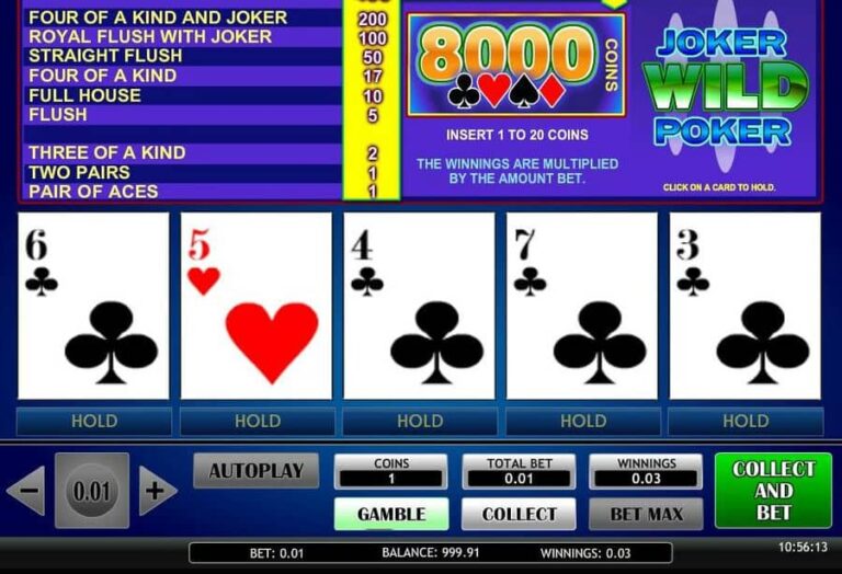 Joker Wild Poker (iSoftBet)