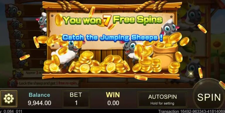 Jumping Sheep
