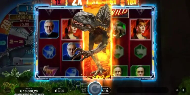 Jurassic World Raptor Riches