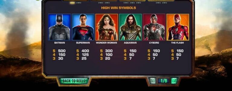 Justice League (Playtech)