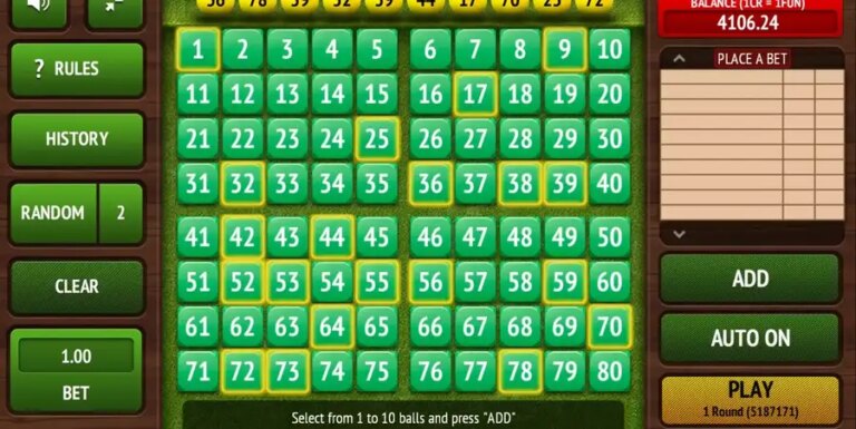 Keno Draw (InBet Games)