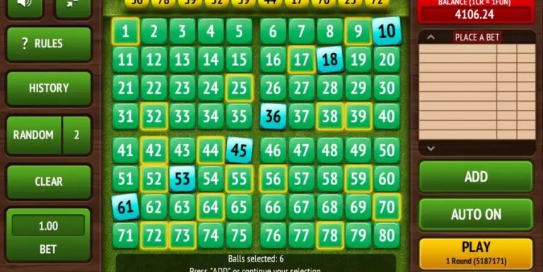 Keno Draw (InBet Games)