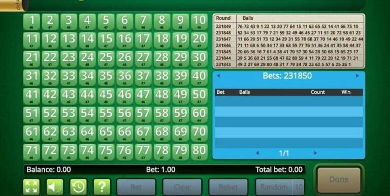 Keno Live (InBet Games)