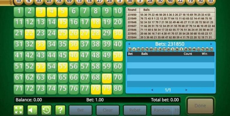 Keno Live (InBet Games)