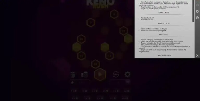 Keno Rush