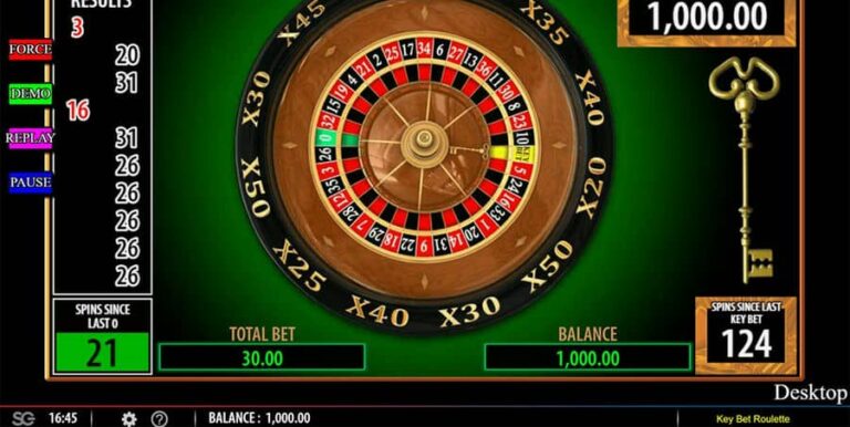 Key Bet Roulette