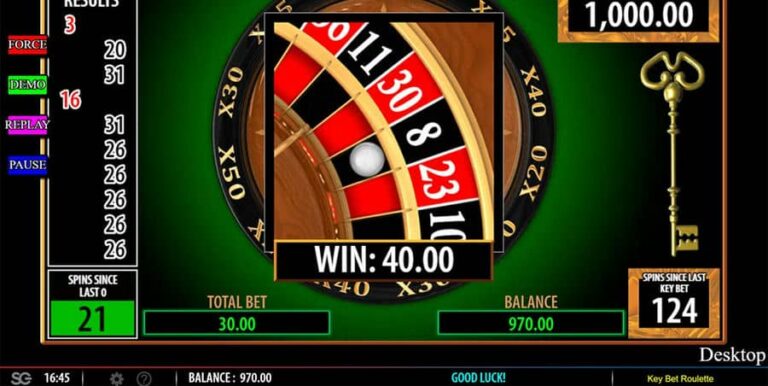 Key Bet Roulette