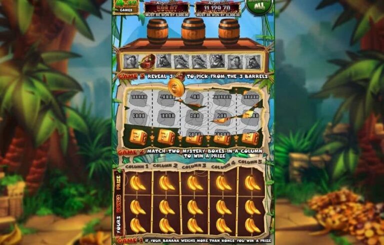 King Kong Cash Scratch Card